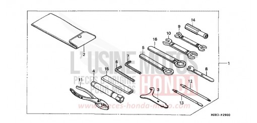 OUTILS VT600CR de 1994